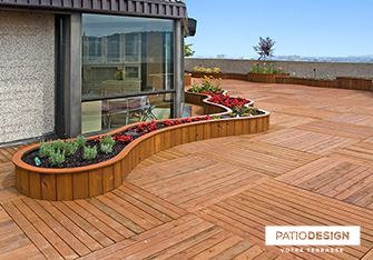 Toit-terrasse par Patio Design inc.