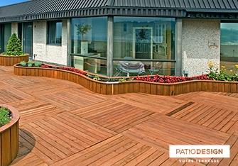 Toit-terrasse par Patio Design inc.