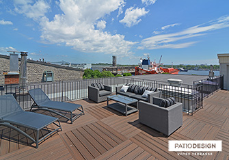 Toit-terrasse par Patio Design inc.