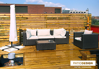 Toit-terrasse par Patio Design inc.