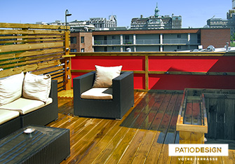 Toit-terrasse par Patio Design inc.