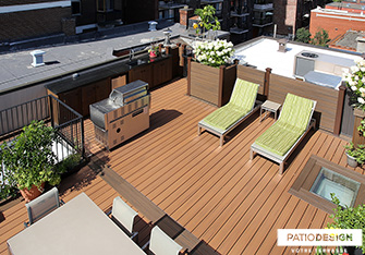 Toit-terrasse par Patio Design inc.