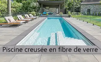 Piscine fibre de verre 1.3 Ancre